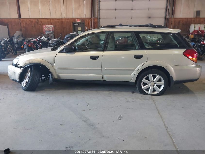 2006 Subaru Outback 2.5I VIN: 4S4BP61C667308625 Lot: 40273161