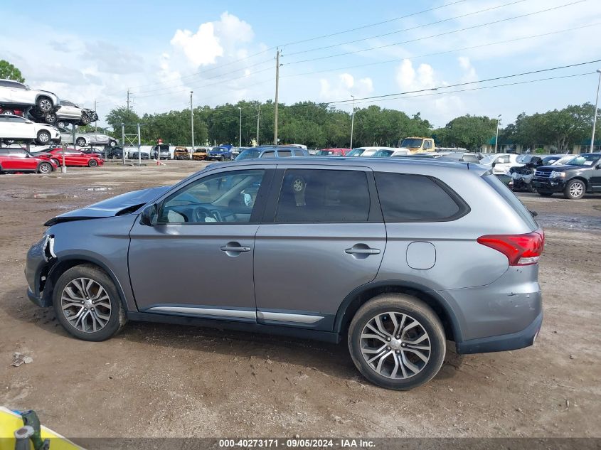 2018 Mitsubishi Outlander Es VIN: JA4AD2A33JZ013278 Lot: 40273171