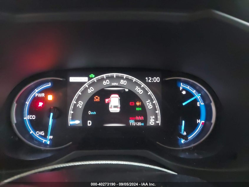 VIN: 2T3EWRFV3KW030684 2019 TOYOTA RAV4 HYBRID XSE
