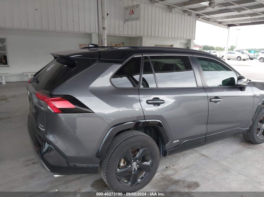 VIN: 2T3EWRFV3KW030684 2019 TOYOTA RAV4 HYBRID XSE