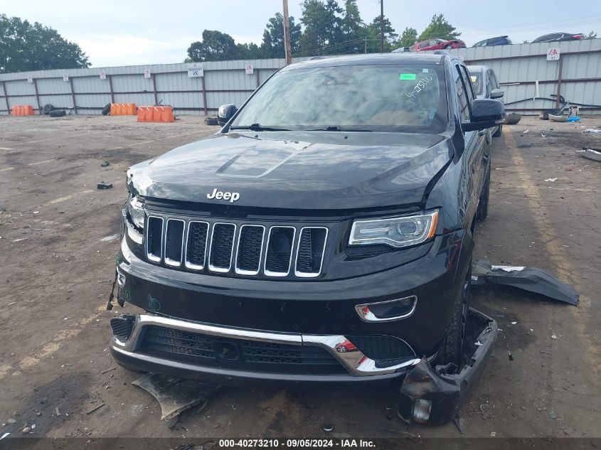 2016 Jeep Grand Cherokee Summit VIN: 1C4RJFJT7GC337421 Lot: 40273210