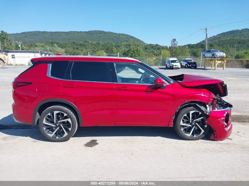 2022 Mitsubishi Outlander Sel 2.5 S-Awc/Sel Launch Edition S-Awc/Sel Special Edition S-Awc VIN: JA4J4VA83NZ060734 Lot: 40273258