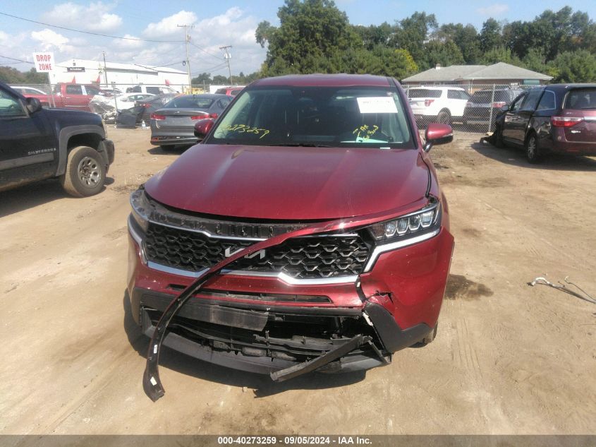 2023 Kia Sorento Lx VIN: 5XYRGDLC5PG179270 Lot: 40273259