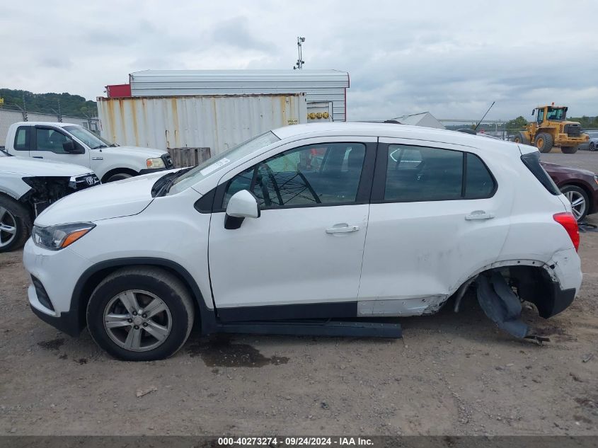 2020 Chevrolet Trax Ls VIN: 03GNCJNSB3LL16024 Lot: 40273274