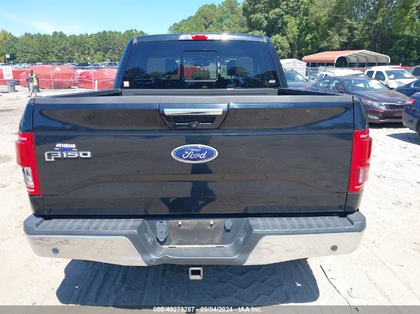 2017 Ford F-150 Lariat VIN: 1FTEW1EFXHFB04690 Lot: 40273287