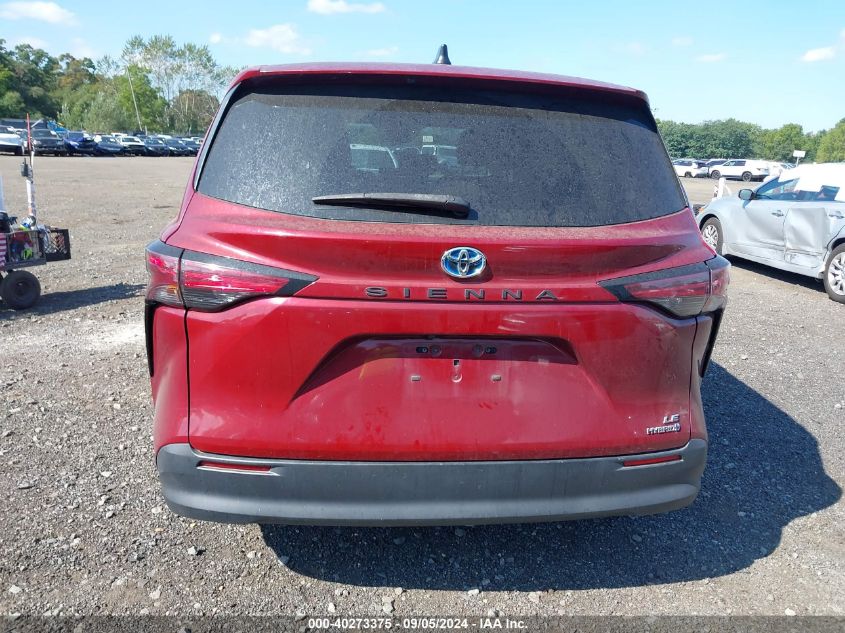 5TDKRKEC5MS045502 2021 Toyota Sienna Le