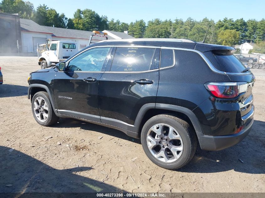 2021 Jeep Compass Limited 4X4 VIN: 3C4NJDCB9MT562348 Lot: 40273398