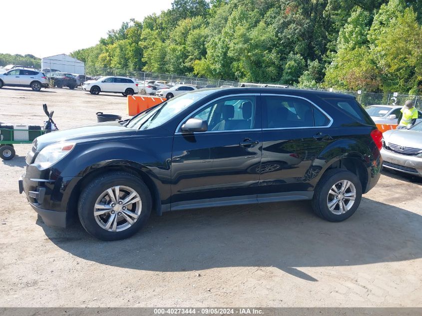 2015 Chevrolet Equinox Ls VIN: 2GNALAEK0F1102835 Lot: 40273444