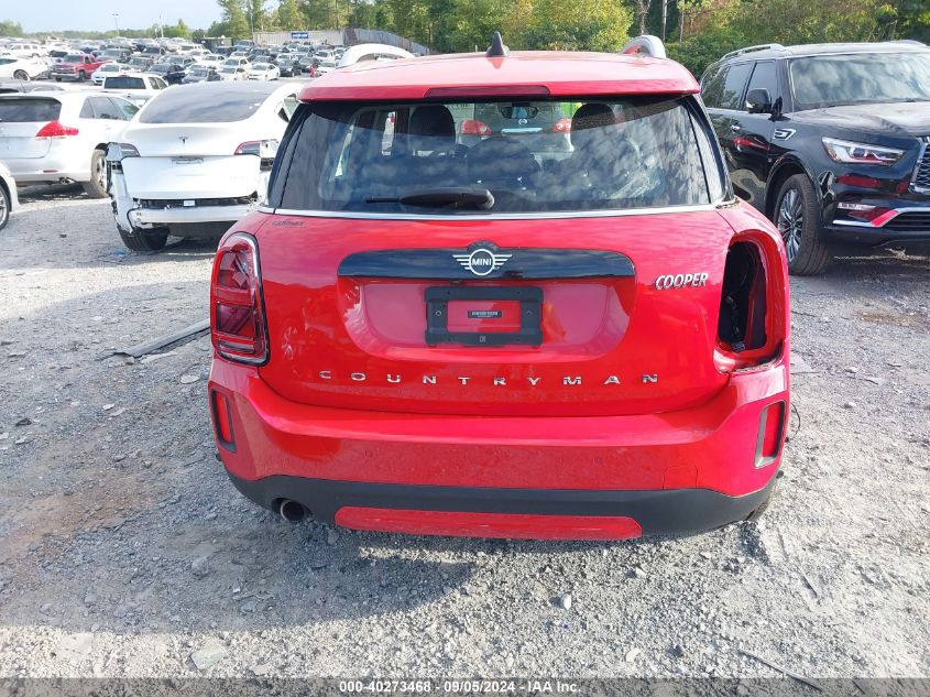 2022 Mini Countryman Countryman All4 VIN: WMZ43BR04N3N65719 Lot: 40273468