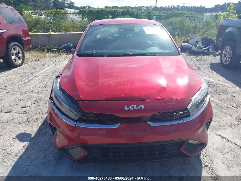 2022 Kia Forte Gt VIN: 3KPF44ACXNE484580 Lot: 40273483