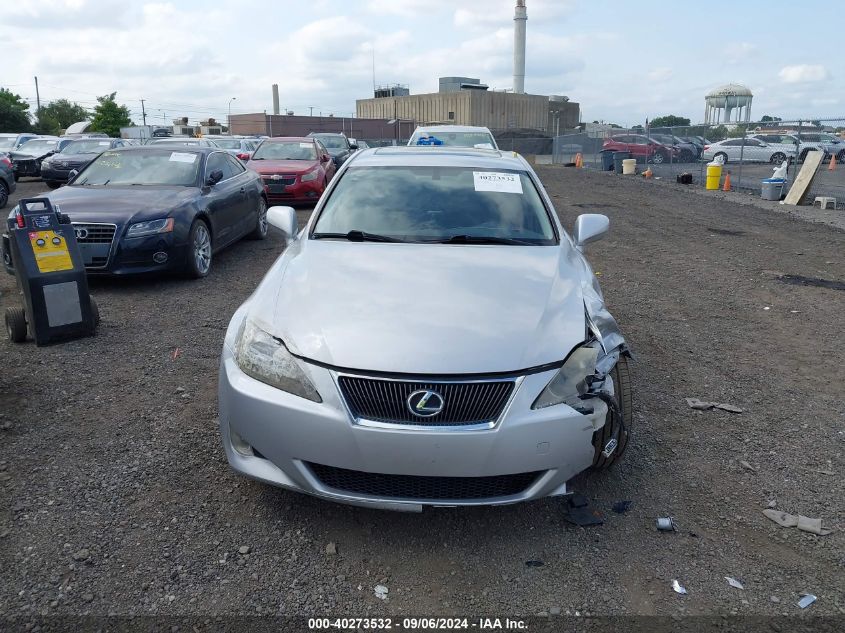 2006 Lexus Is 250 VIN: JTHBK262X62010148 Lot: 40273532