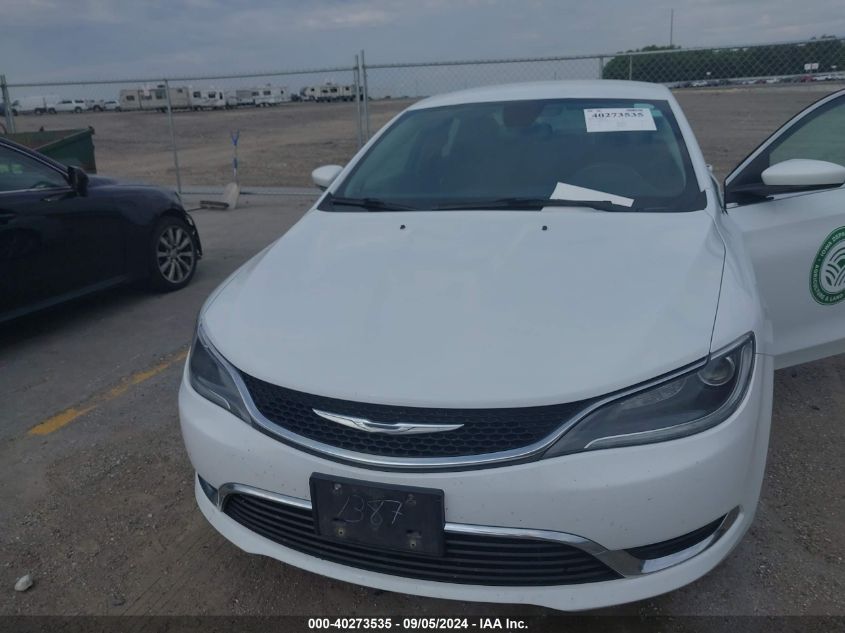 2016 Chrysler 200 Limited VIN: 1C3CCCAB2GN176863 Lot: 40273535