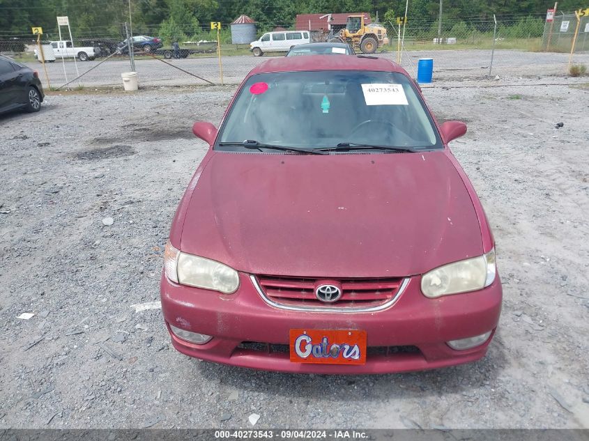 2001 Toyota Corolla S VIN: 2T1BR12E31C423112 Lot: 40273543