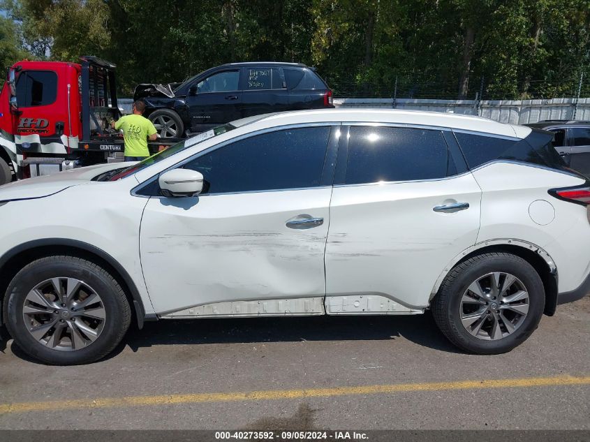 2015 Nissan Murano Sl VIN: 5N1AZ2MH0FN252599 Lot: 40273592