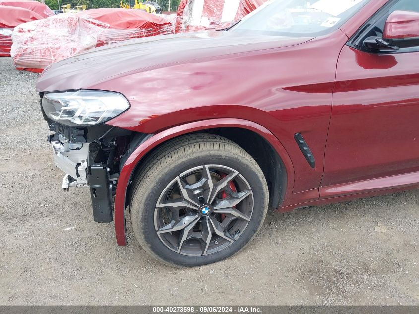 2024 BMW X4 xDrive30I VIN: 5UX33DT04R9W77860 Lot: 40273598