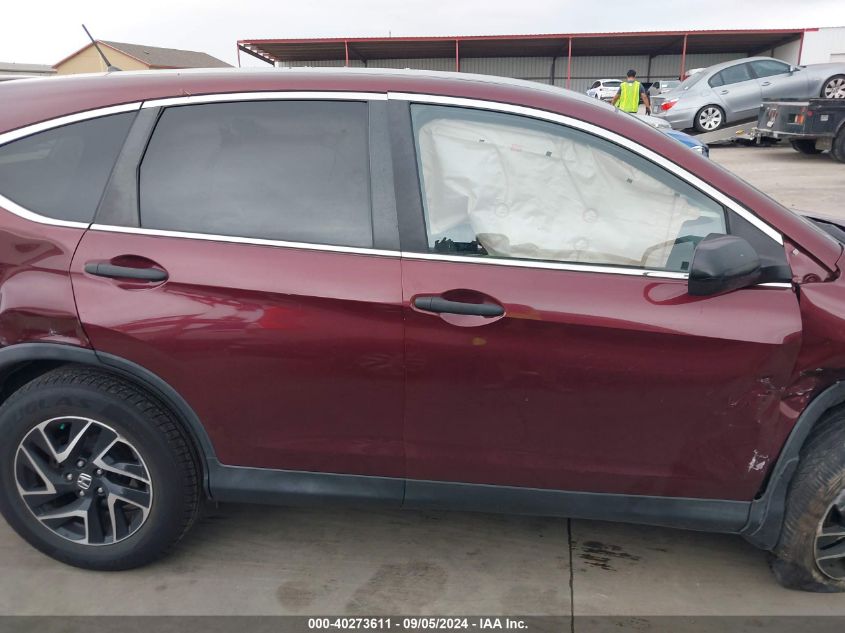 2HKRM3H45GH506537 2016 Honda Cr-V Se