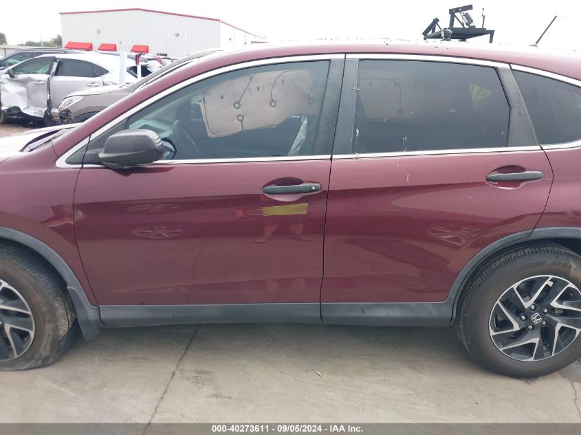 2HKRM3H45GH506537 2016 Honda Cr-V Se