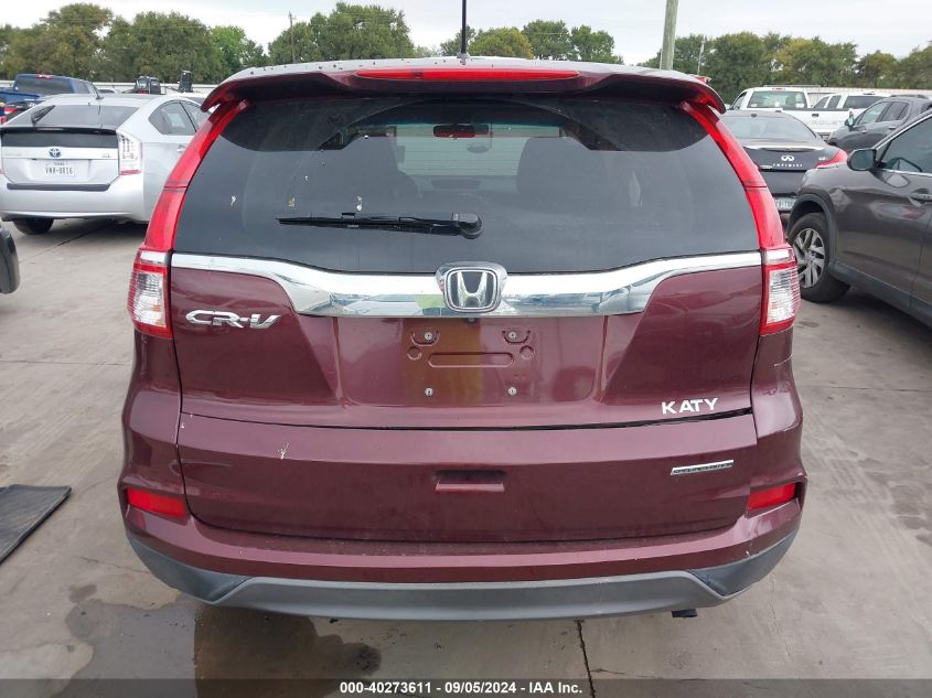 2HKRM3H45GH506537 2016 Honda Cr-V Se