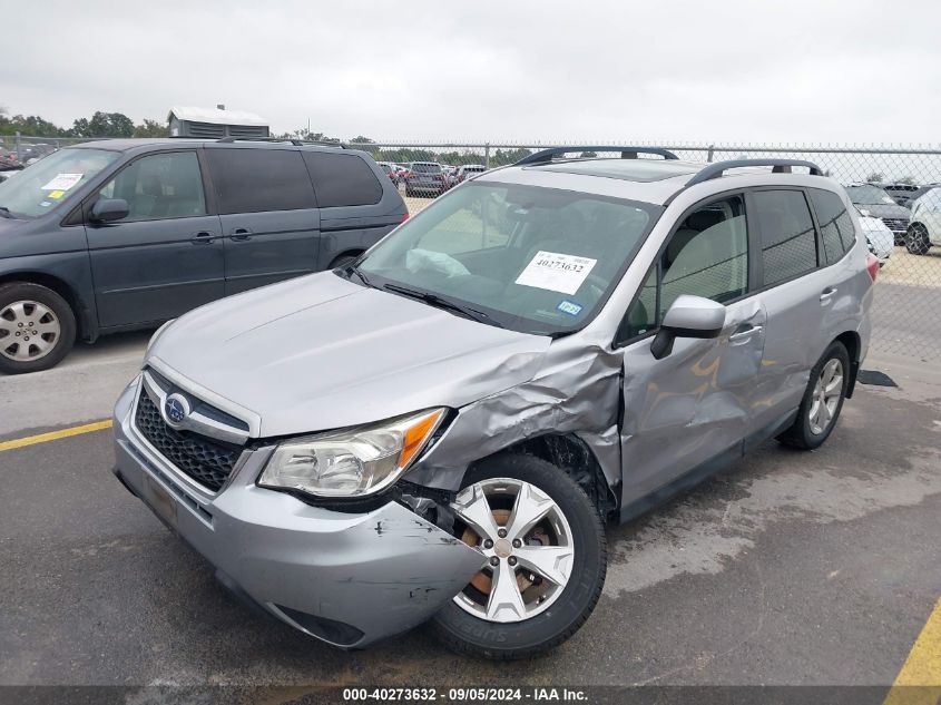 2016 Subaru Forester 2.5I Premium VIN: JF2SJADC5GH524869 Lot: 40273632