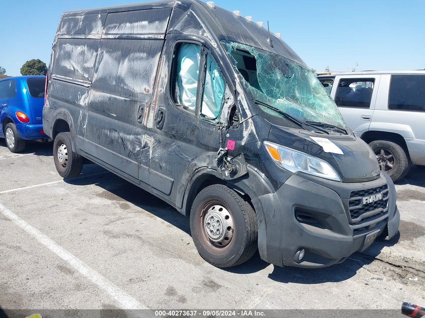 Vin: 3c6lrvcg5pe517392, lot: 40762020, ram promaster 2500 high roof 136 wb 2023 img_1