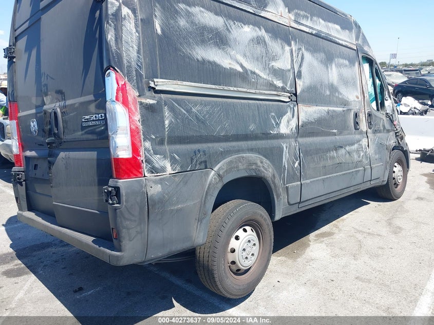 Vin: 3c6lrvcg5pe517392, lot: 40762020, ram promaster 2500 high roof 136 wb 20234