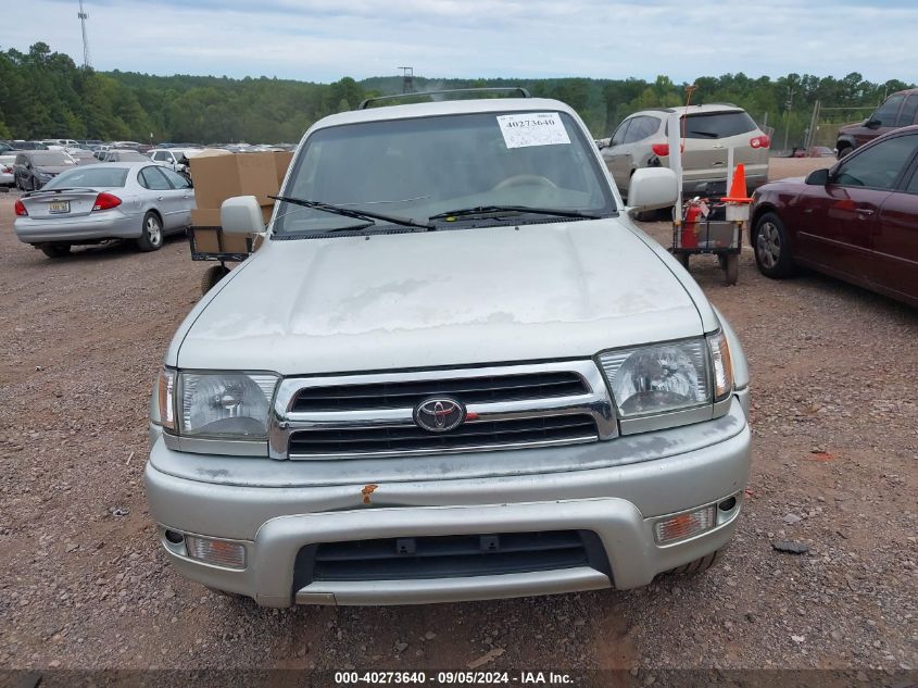 1999 Toyota 4Runner Limited V6 VIN: JT3GN87R2X0122960 Lot: 40273640