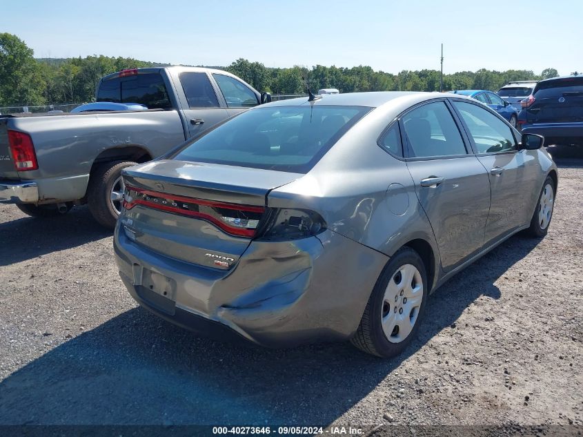 2013 Dodge Dart Aero VIN: 1C3CDFAH6DD232596 Lot: 40273646