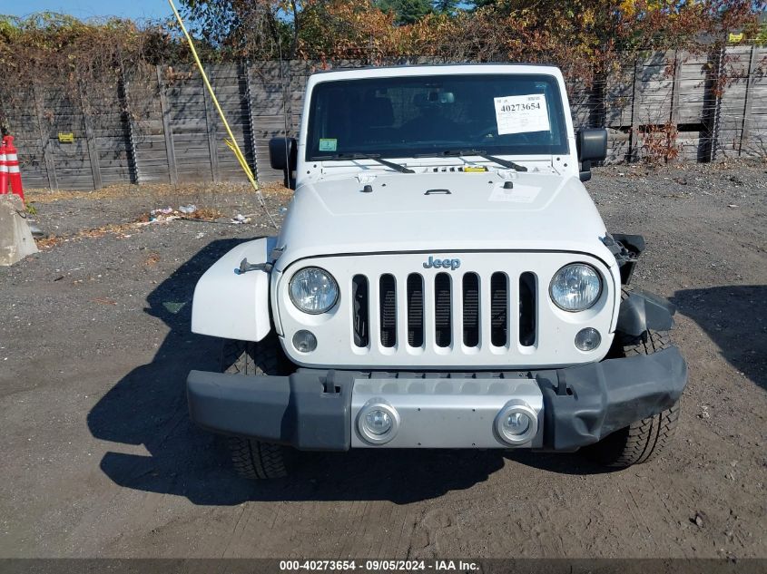 2014 Jeep Wrangler Sahara VIN: 1C4AJWBG1EL258595 Lot: 40273654