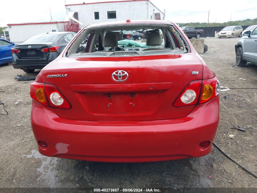 2010 Toyota Corolla Le VIN: 1NXBU4EE9AZ371821 Lot: 40273657