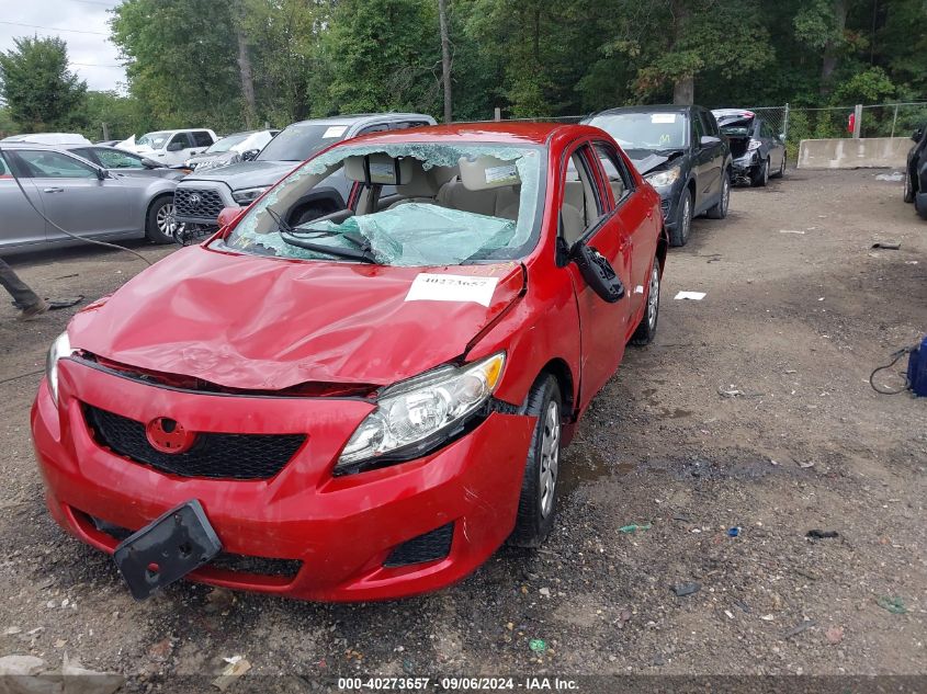 2010 Toyota Corolla Le VIN: 1NXBU4EE9AZ371821 Lot: 40273657