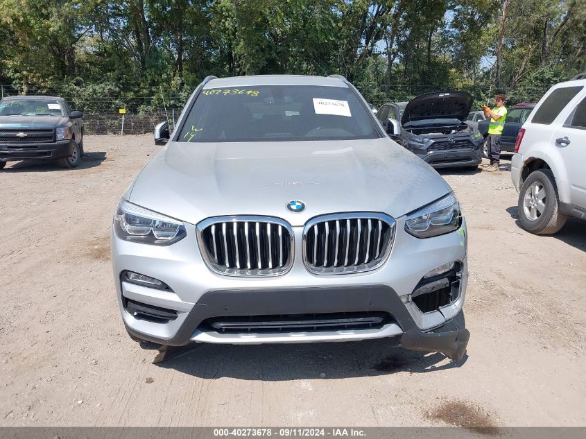 2018 BMW X3 xDrive30I VIN: 5UXTR9C58JLD74064 Lot: 40273678