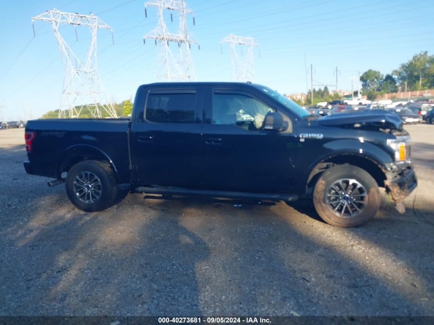 2018 Ford F-150 Xlt VIN: 1FTEW1EP1JFD50686 Lot: 40273681