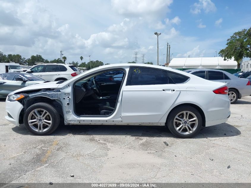 2018 Ford Fusion Se VIN: 3FA6P0HD6JR200868 Lot: 40273699