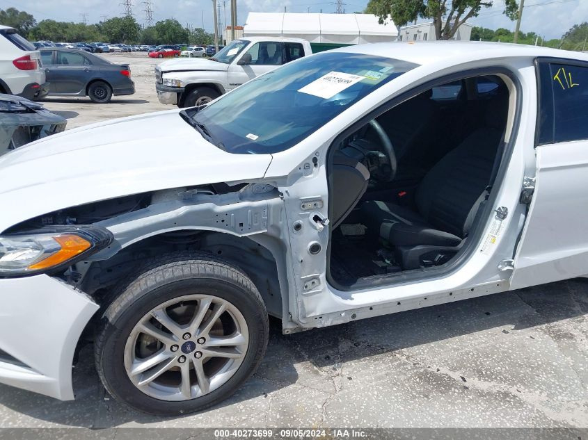 2018 Ford Fusion Se VIN: 3FA6P0HD6JR200868 Lot: 40273699