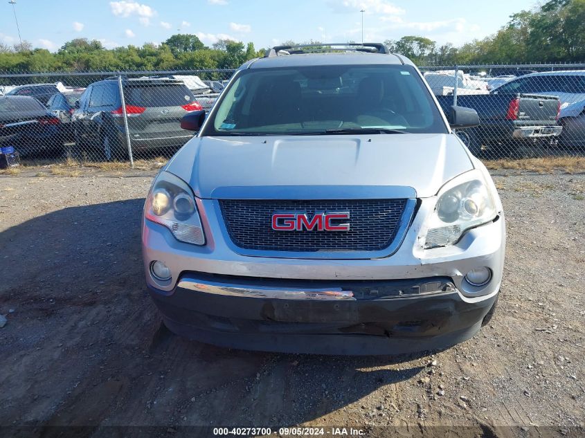 2012 GMC Acadia Sle VIN: 1GKKRPED0CJ222835 Lot: 40273700