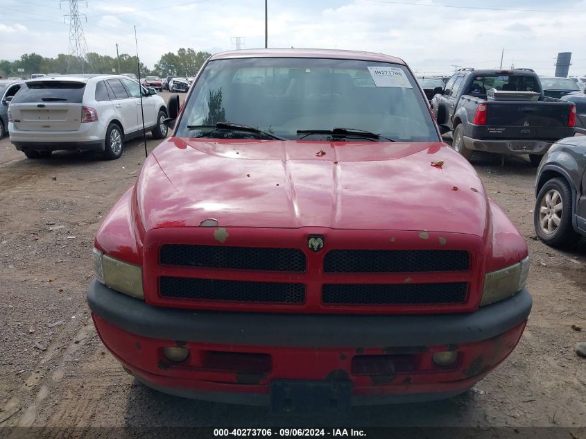 1998 Dodge Ram 1500 St VIN: 1B7HF13Z3WJ183110 Lot: 40273706