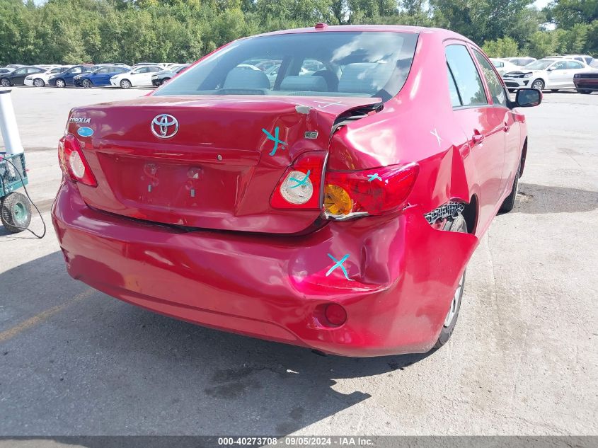 2010 Toyota Corolla Le VIN: 1NXBU4EE1AZ254301 Lot: 40273708