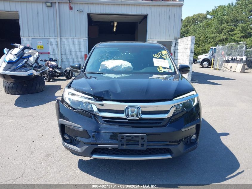 2019 Honda Pilot Ex-L VIN: 5FNYF6H58KB082374 Lot: 40273731