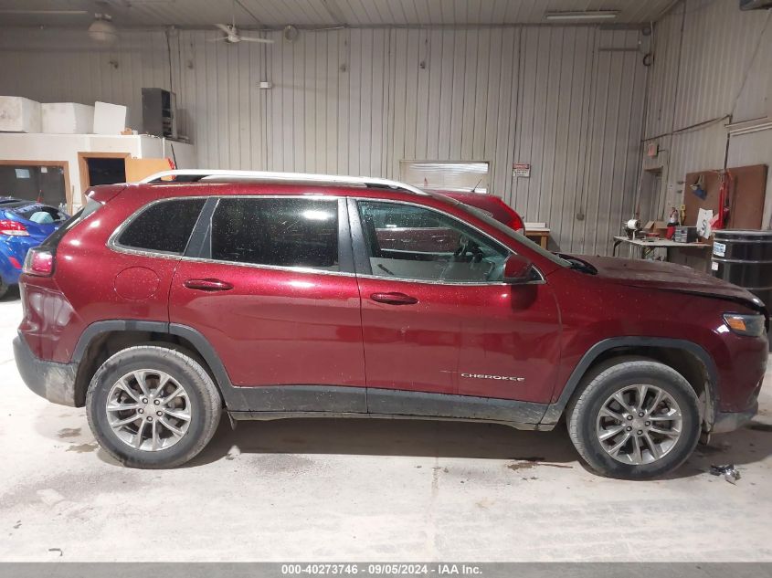 2019 Jeep Cherokee Latitude Plus VIN: 1C4PJMLX9KD465464 Lot: 40273746