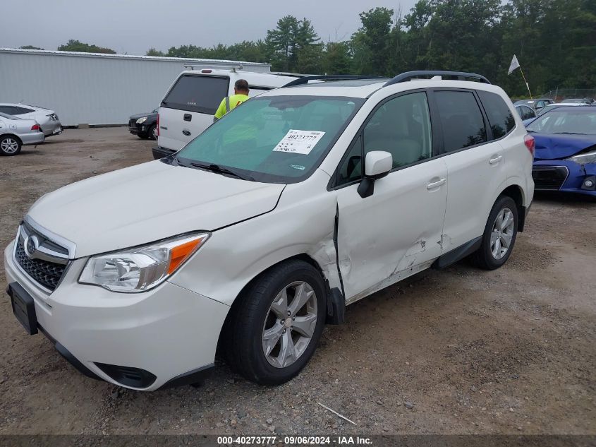 2016 Subaru Forester 2.5I Premium VIN: JF2SJADC5GG444218 Lot: 40273777