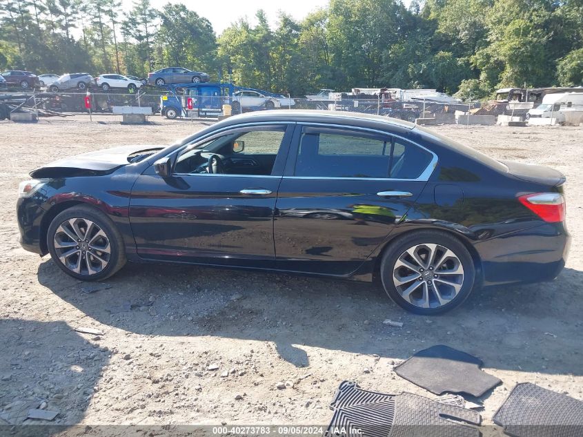 1HGCR2F52EA040407 2014 Honda Accord Sport