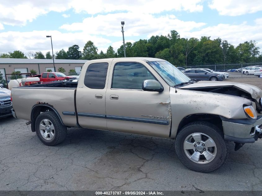 2002 Toyota Tundra Access Cab Sr5 VIN: 5TBRN34102S228408 Lot: 40273787