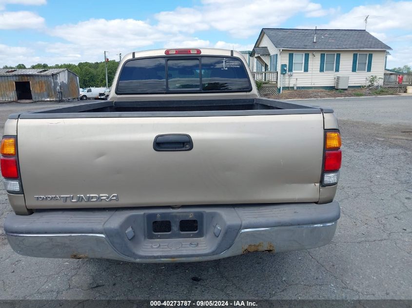 2002 Toyota Tundra Access Cab Sr5 VIN: 5TBRN34102S228408 Lot: 40273787