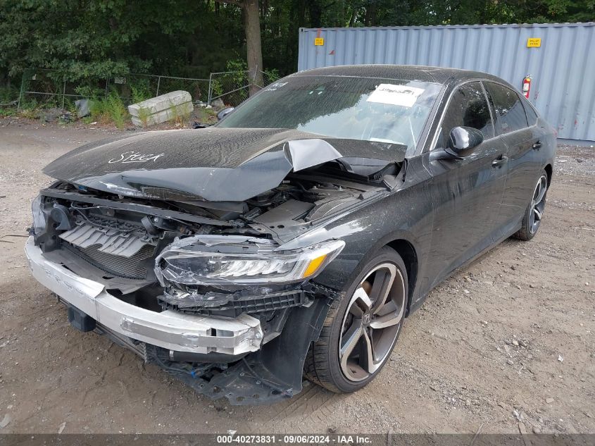 1HGCV2F32JA031792 2018 Honda Accord Sport 2.0T