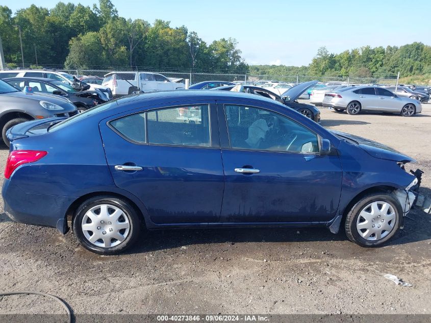 2014 Nissan Versa 1.6 S/1.6 S+/1.6 Sl/1.6 Sv VIN: 3N1CN7AP4EK462485 Lot: 40273846