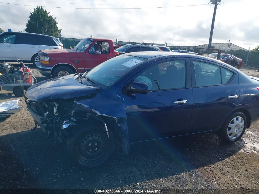 2014 Nissan Versa 1.6 S/1.6 S+/1.6 Sl/1.6 Sv VIN: 3N1CN7AP4EK462485 Lot: 40273846