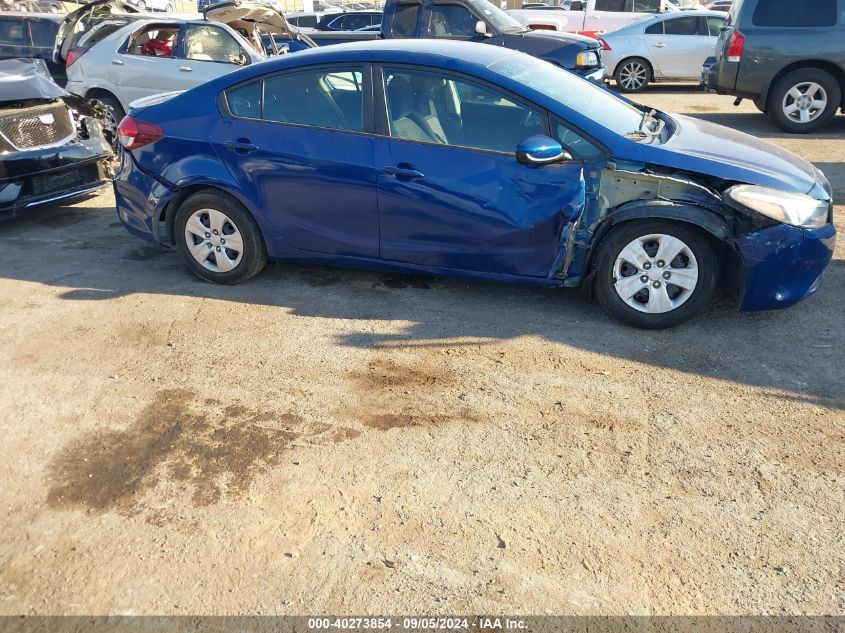 2018 Kia Forte Lx/S VIN: 3KPFL4A73JE219287 Lot: 40273854