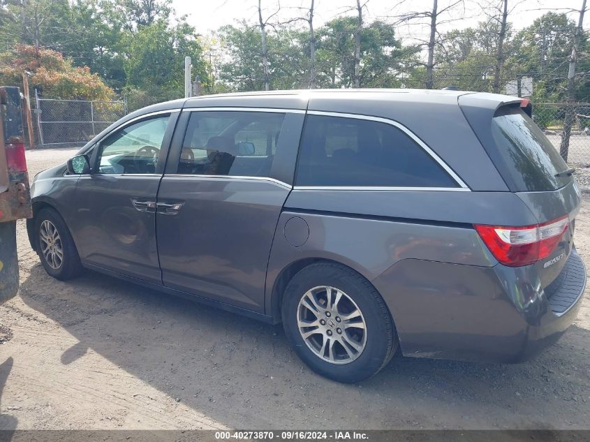 2012 Honda Odyssey Exl VIN: 5FNRL5H61CB132212 Lot: 40273870