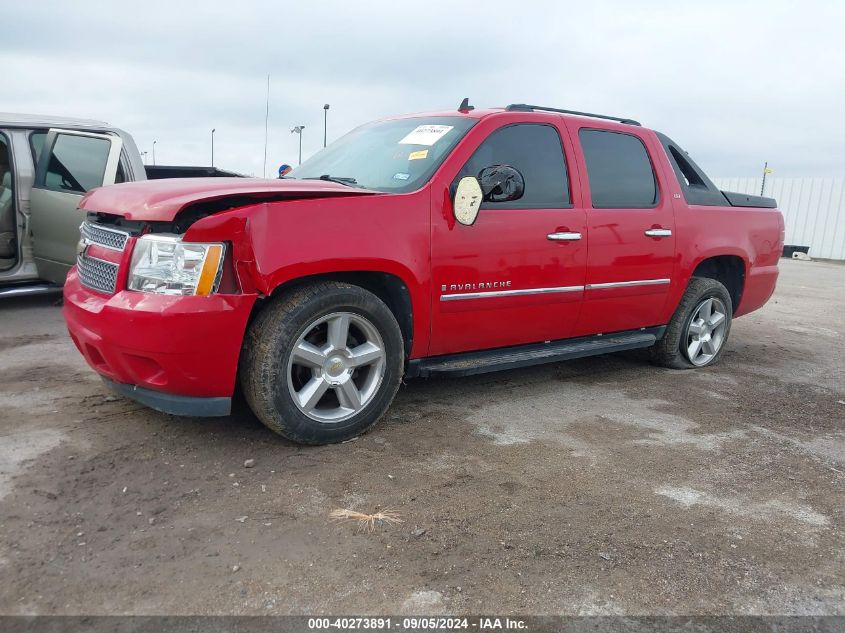 2009 Chevrolet Avalanche K1500 Ltz VIN: 3GNFK32069G193550 Lot: 40273891