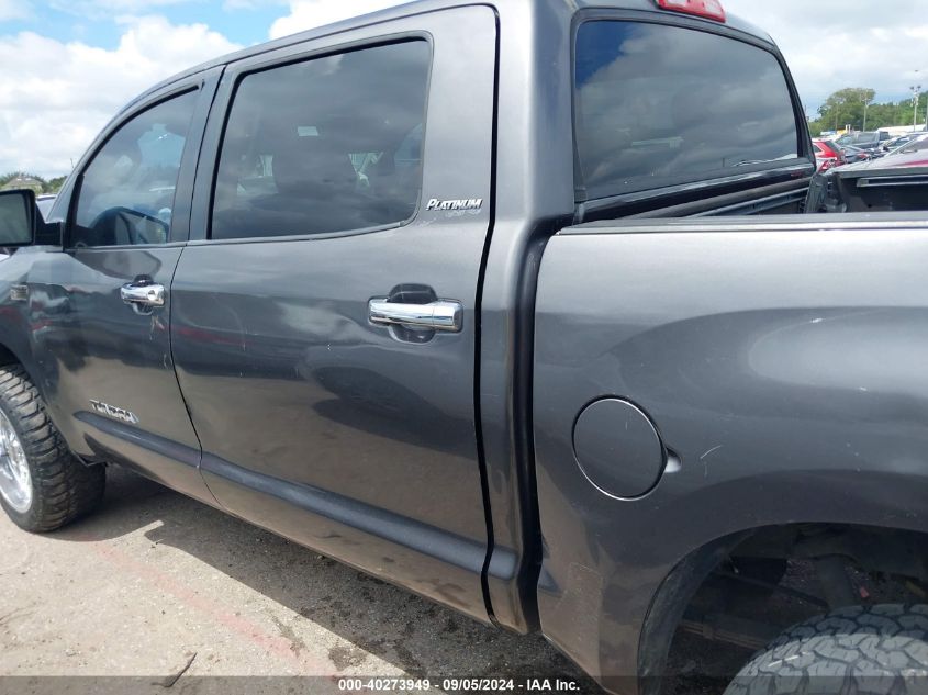 2011 Toyota Tundra Crewmax Limited VIN: 5TFFY5F12BX107027 Lot: 40273949